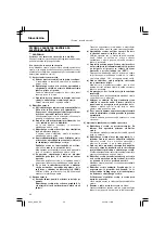 Предварительный просмотр 50 страницы Hitachi C 6SS Handling Instructions Manual