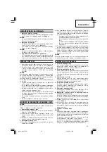 Preview for 53 page of Hitachi C 6SS Handling Instructions Manual