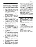 Предварительный просмотр 7 страницы Hitachi C 6U Handling Instructions Manual