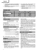 Предварительный просмотр 12 страницы Hitachi C 6U Handling Instructions Manual