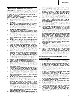 Предварительный просмотр 15 страницы Hitachi C 6U Handling Instructions Manual