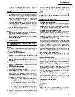 Предварительный просмотр 25 страницы Hitachi C 6U Handling Instructions Manual