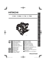 Hitachi C 6U2 Handling Instructions Manual preview