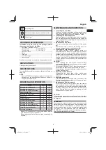 Preview for 5 page of Hitachi C 6U2 Handling Instructions Manual