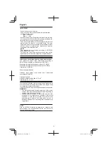 Preview for 6 page of Hitachi C 6U2 Handling Instructions Manual
