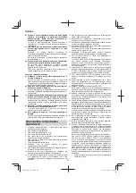 Preview for 20 page of Hitachi C 6U2 Handling Instructions Manual