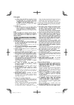 Preview for 34 page of Hitachi C 6U2 Handling Instructions Manual