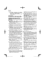 Preview for 44 page of Hitachi C 6U2 Handling Instructions Manual