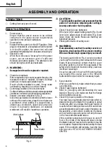 Preview for 8 page of Hitachi C 7BMR Instruction And Safety Manual