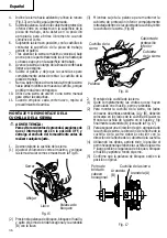 Preview for 36 page of Hitachi C 7BMR Instruction And Safety Manual