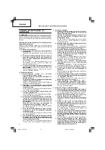 Предварительный просмотр 14 страницы Hitachi C 7ST Handling Instructions Manual