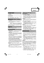 Предварительный просмотр 17 страницы Hitachi C 7ST Handling Instructions Manual