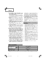 Предварительный просмотр 22 страницы Hitachi C 7ST Handling Instructions Manual