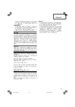 Предварительный просмотр 25 страницы Hitachi C 7ST Handling Instructions Manual