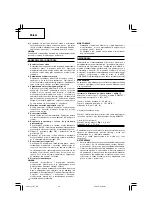 Предварительный просмотр 30 страницы Hitachi C 7ST Handling Instructions Manual