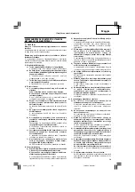 Предварительный просмотр 31 страницы Hitachi C 7ST Handling Instructions Manual