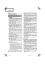 Предварительный просмотр 42 страницы Hitachi C 7ST Handling Instructions Manual