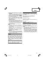 Предварительный просмотр 45 страницы Hitachi C 7ST Handling Instructions Manual