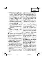 Предварительный просмотр 47 страницы Hitachi C 7ST Handling Instructions Manual