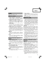 Предварительный просмотр 49 страницы Hitachi C 7ST Handling Instructions Manual