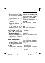 Предварительный просмотр 67 страницы Hitachi C 7ST Handling Instructions Manual