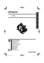 Hitachi C 7UR Handling Instructions Manual предпросмотр