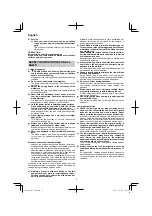 Предварительный просмотр 8 страницы Hitachi C 7UR Handling Instructions Manual