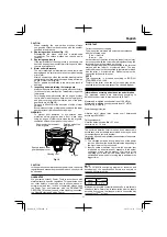 Предварительный просмотр 11 страницы Hitachi C 7UR Handling Instructions Manual