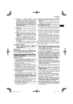 Предварительный просмотр 19 страницы Hitachi C 7UR Handling Instructions Manual