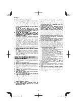 Предварительный просмотр 20 страницы Hitachi C 7UR Handling Instructions Manual