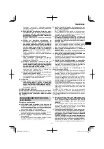 Предварительный просмотр 31 страницы Hitachi C 7UR Handling Instructions Manual