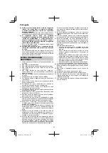 Предварительный просмотр 44 страницы Hitachi C 7UR Handling Instructions Manual