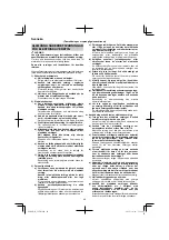 Предварительный просмотр 48 страницы Hitachi C 7UR Handling Instructions Manual