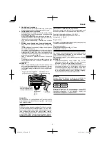 Предварительный просмотр 57 страницы Hitachi C 7UR Handling Instructions Manual