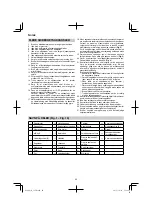 Предварительный просмотр 60 страницы Hitachi C 7UR Handling Instructions Manual