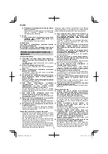 Предварительный просмотр 64 страницы Hitachi C 7UR Handling Instructions Manual