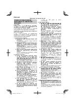 Предварительный просмотр 68 страницы Hitachi C 7UR Handling Instructions Manual