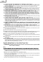 Preview for 4 page of Hitachi C 8FB2 Instruction Manual And Safety Instructions