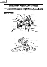 Preview for 8 page of Hitachi C 8FB2 Instruction Manual And Safety Instructions