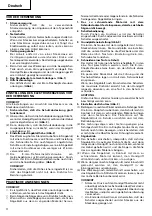 Предварительный просмотр 12 страницы Hitachi C 8FS Handling Instructions Manual