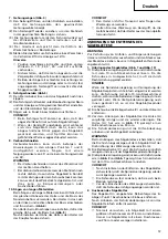 Предварительный просмотр 13 страницы Hitachi C 8FS Handling Instructions Manual