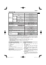 Предварительный просмотр 19 страницы Hitachi C 8FSE Handling Instructions Manual