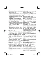 Предварительный просмотр 22 страницы Hitachi C 8FSE Handling Instructions Manual