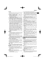 Предварительный просмотр 23 страницы Hitachi C 8FSE Handling Instructions Manual