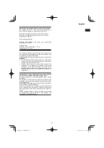 Предварительный просмотр 25 страницы Hitachi C 8FSE Handling Instructions Manual