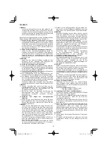 Предварительный просмотр 32 страницы Hitachi C 8FSE Handling Instructions Manual