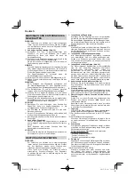 Предварительный просмотр 34 страницы Hitachi C 8FSE Handling Instructions Manual