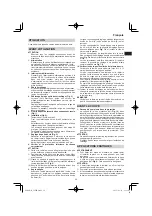 Предварительный просмотр 39 страницы Hitachi C 8FSE Handling Instructions Manual