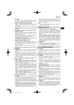 Предварительный просмотр 49 страницы Hitachi C 8FSE Handling Instructions Manual