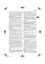 Предварительный просмотр 51 страницы Hitachi C 8FSE Handling Instructions Manual